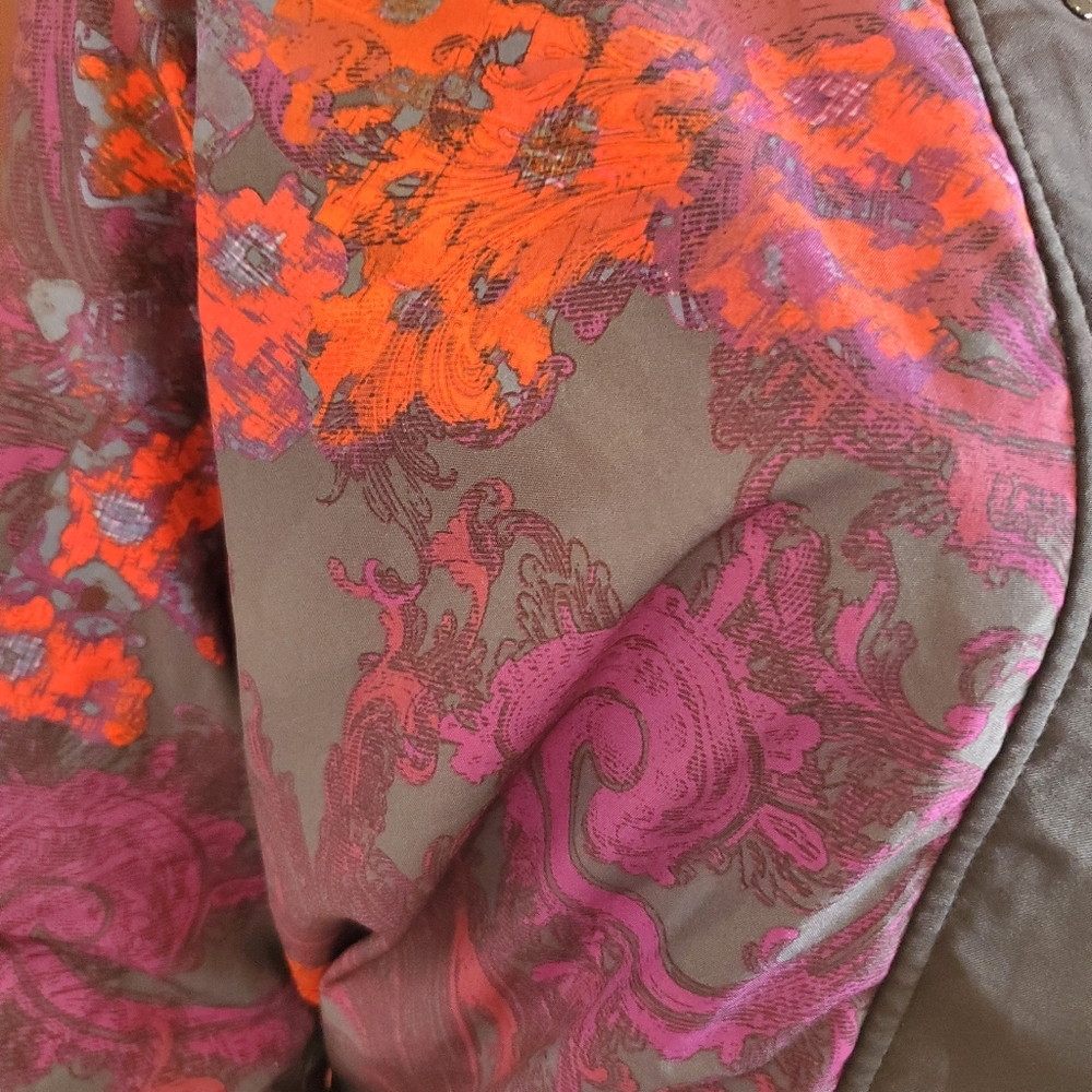 Fabletics Ithaca Romantic Print Bomber Jacket - Picture 10 of 13